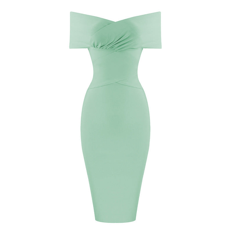 Bandage Dress High Waist Tight Elegant Dresses