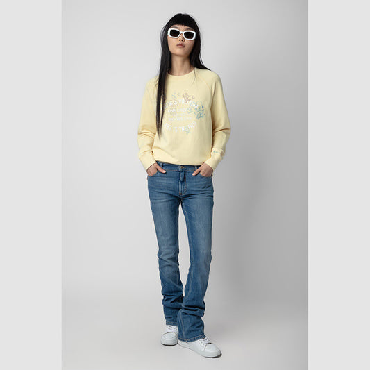 Women's French Niche Metallic Yarn Moon Mouse Sweaters