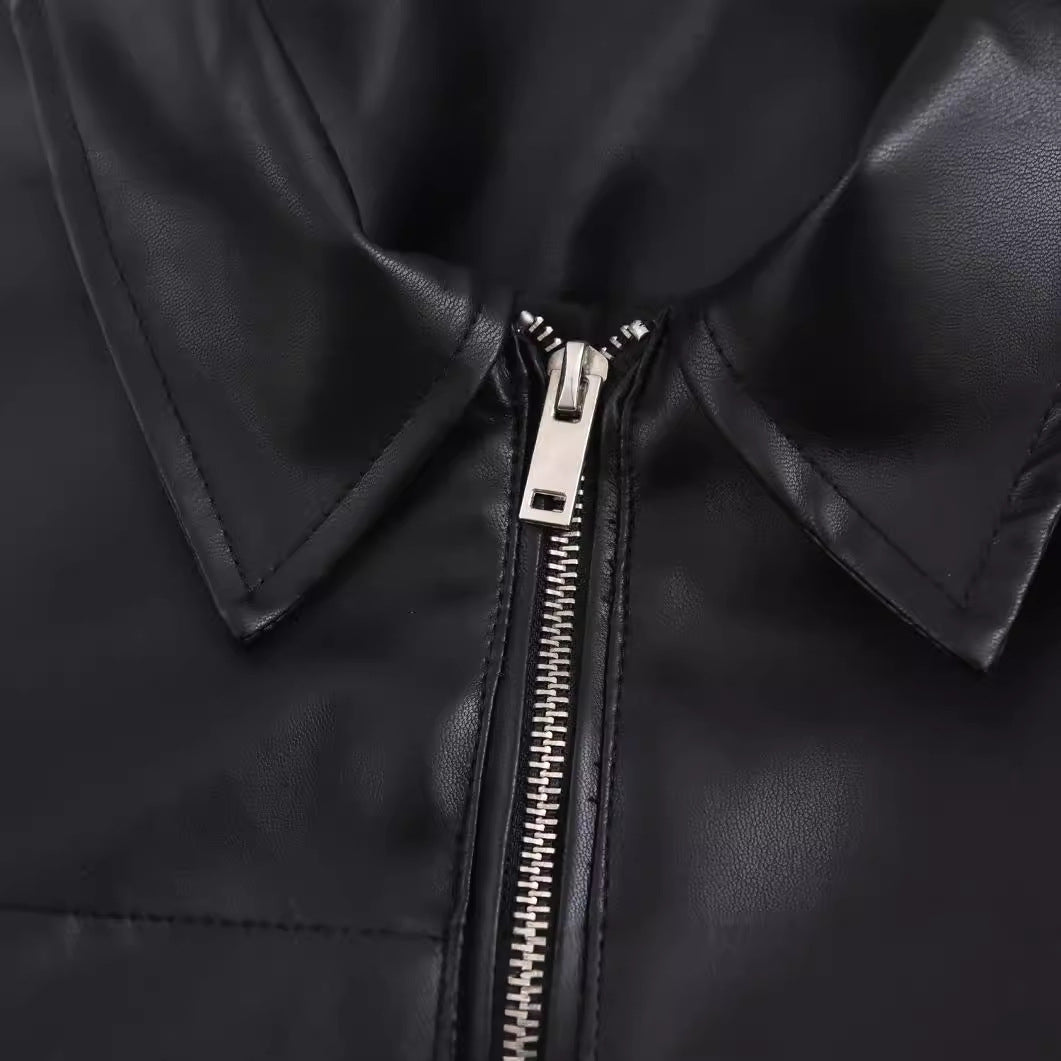 Women's Autumn Transparent Organza Pilot Sweet Cool Jackets