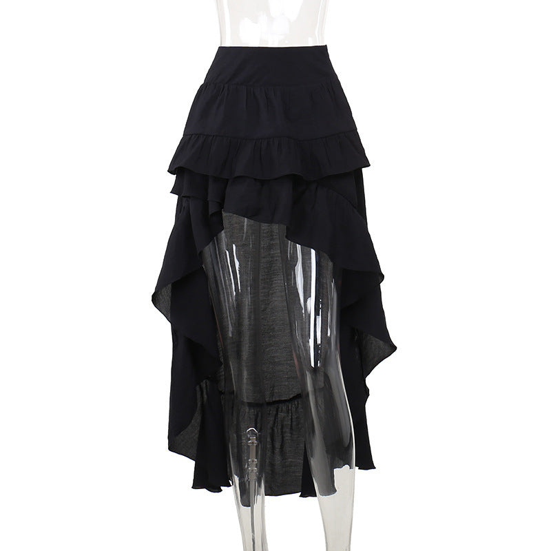 Women's Sexy Slippers Expansion Dark Style American Skirts