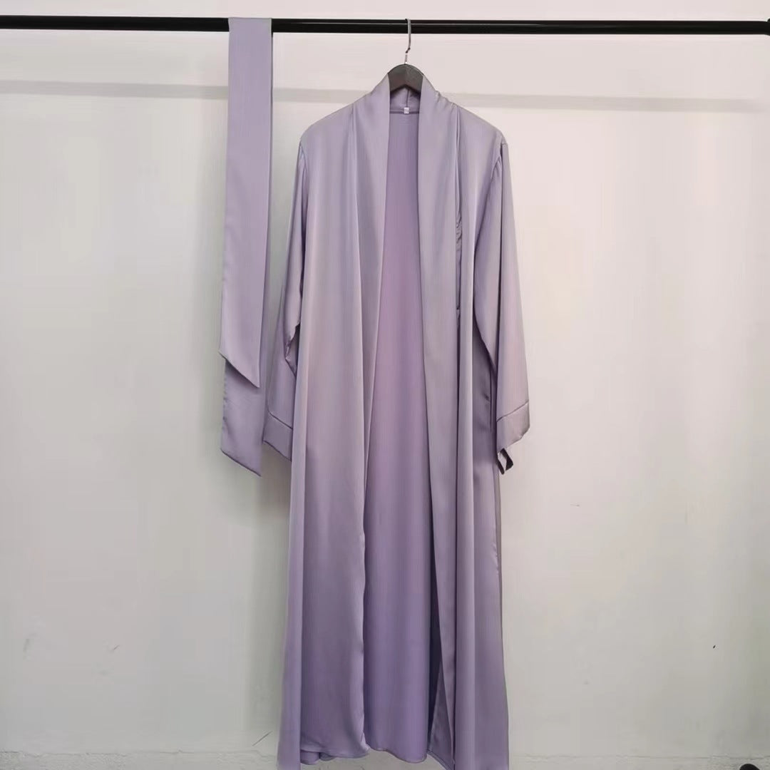 Dopamine Dress Solid Color Elegant Robe Dresses