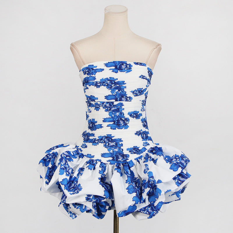 Women's French Style Personalized Dress Spring Tube Dresses