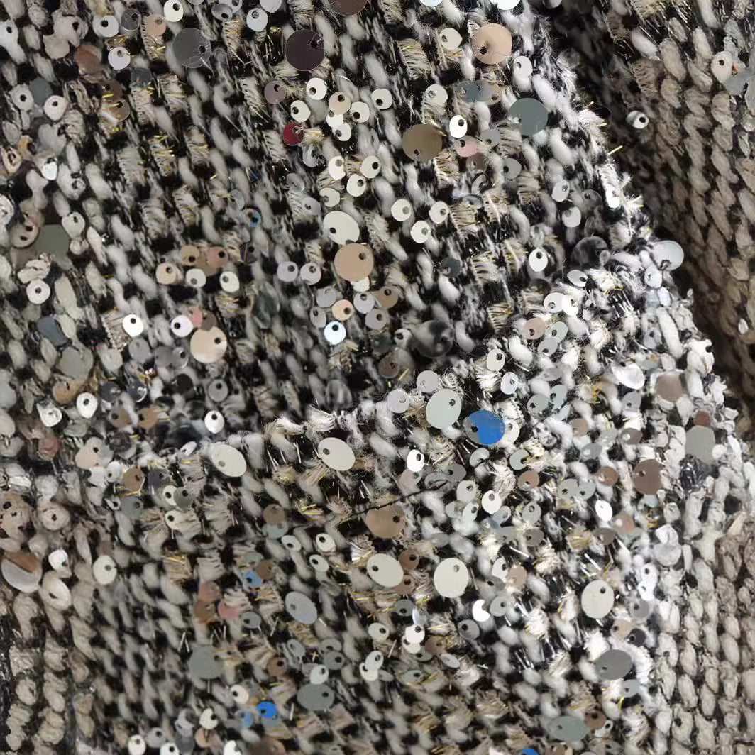 Women's Innovative Trendy Spring Woolen Sequined Jackets