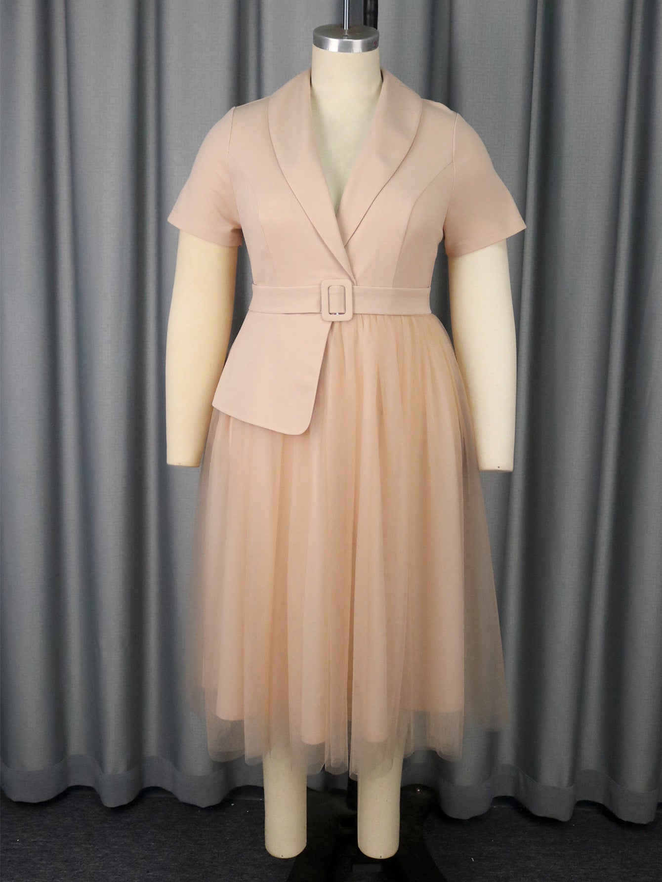 Classic Style Dress Slim Fit Slimming Belt Dresses