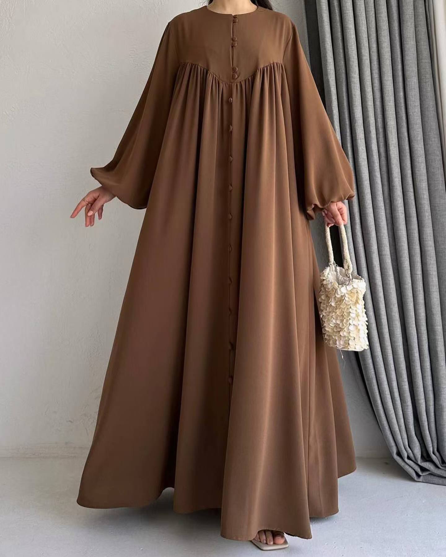 Muslim Robe Large Swing Fashion Temperament Dresses