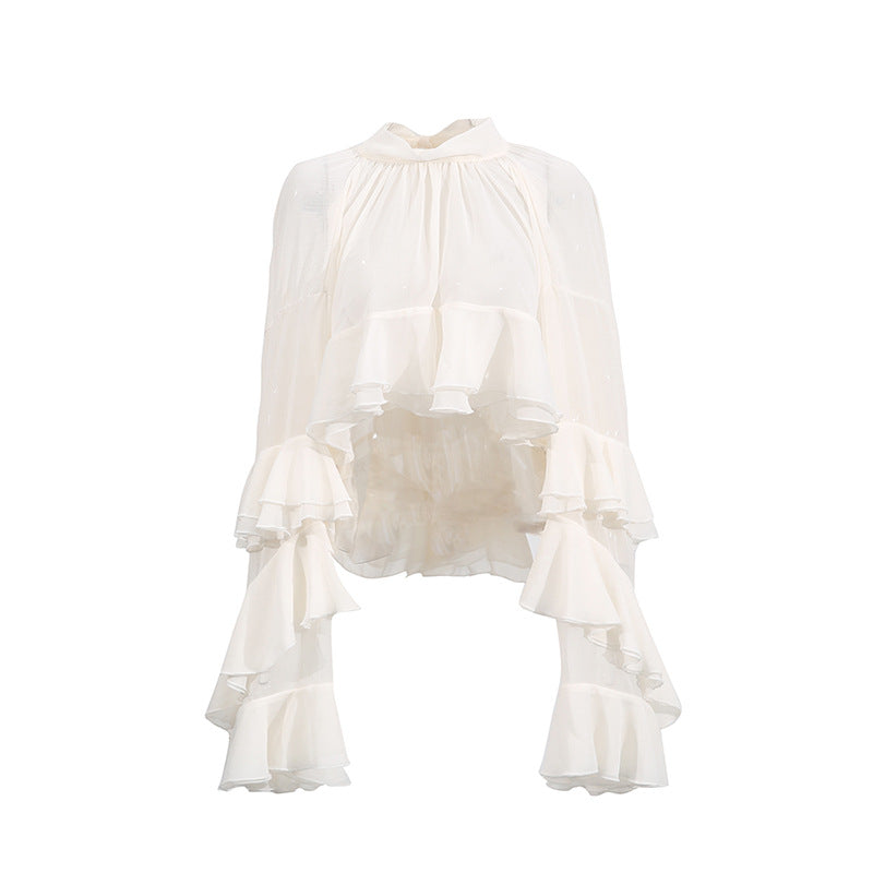 Women's Shirt Fashion Casual Long Sleeve Layered Blouses