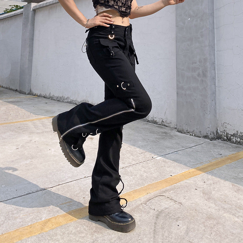 Women's Winter High Street Hot Fashion Wear Jeans