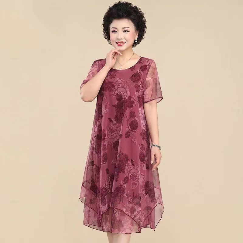 Women's New Attractive Casual Loose Dress Plus Size