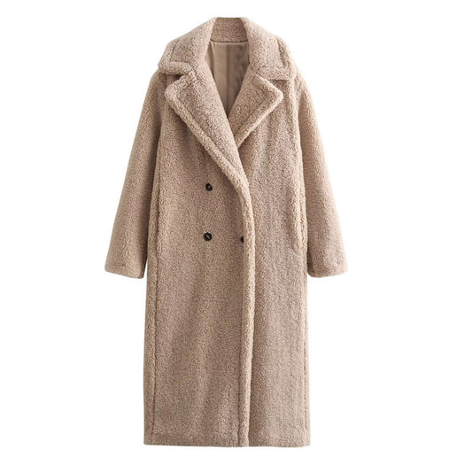 Women's Classy Fashion Street Fleece Warm Coats