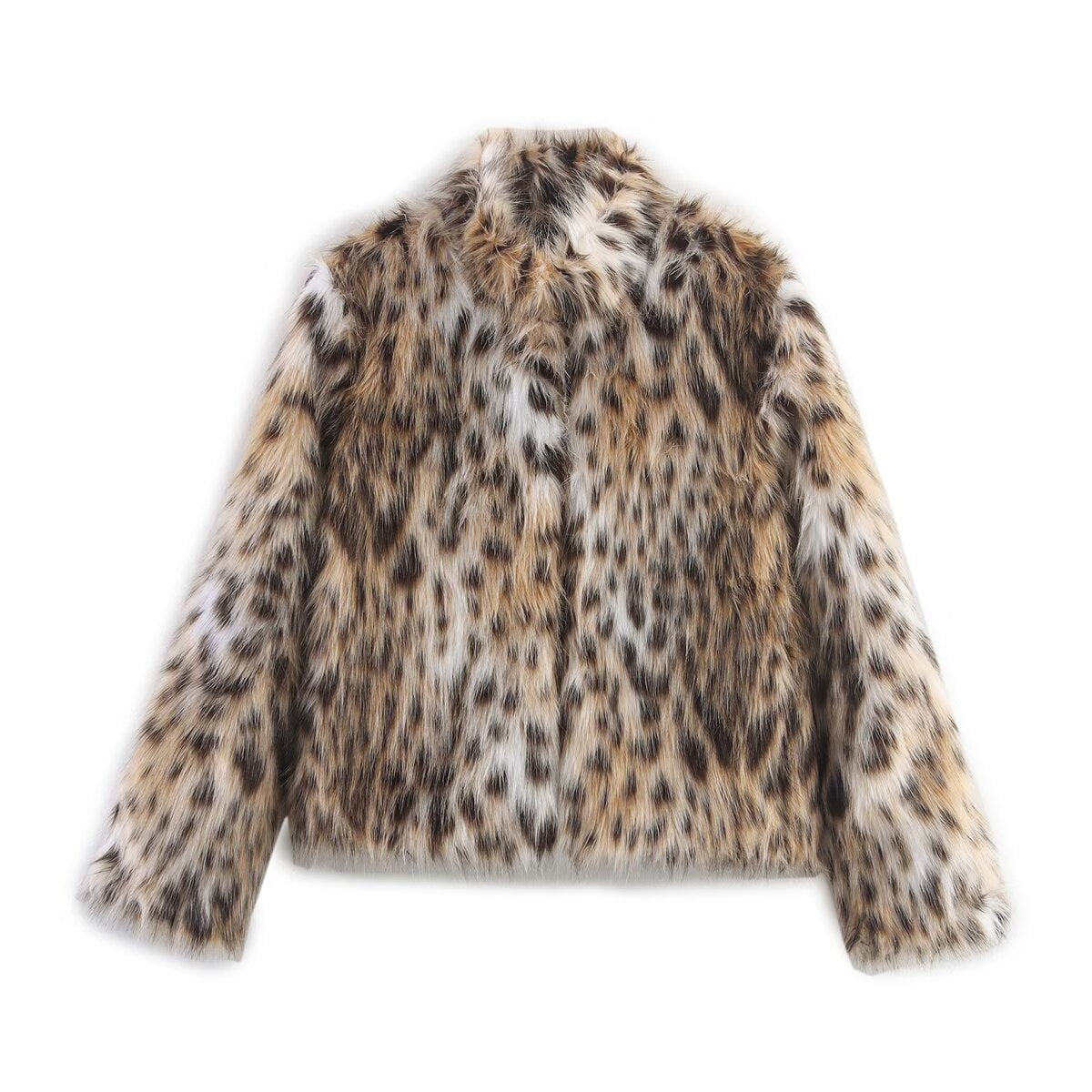Summer Leopard Print Artificial Fur Fashionable Jackets
