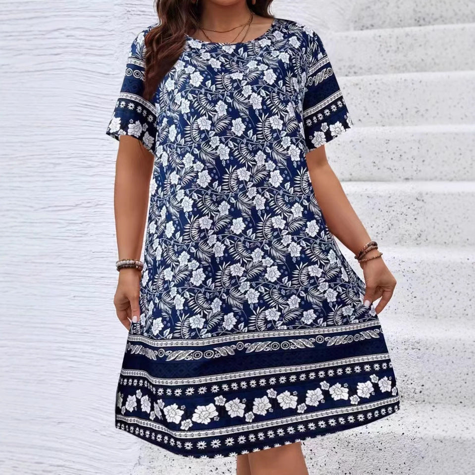 Women's Graceful Durable Fashion Printed Dress Dresses