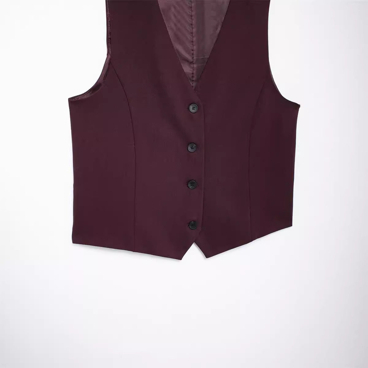 Autumn Straight Sleeveless Fashion Casual Niche Suits