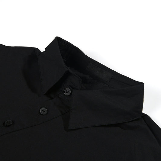 Women's Young Irregular Design Autumn Shirt Loose Slimming Blouses