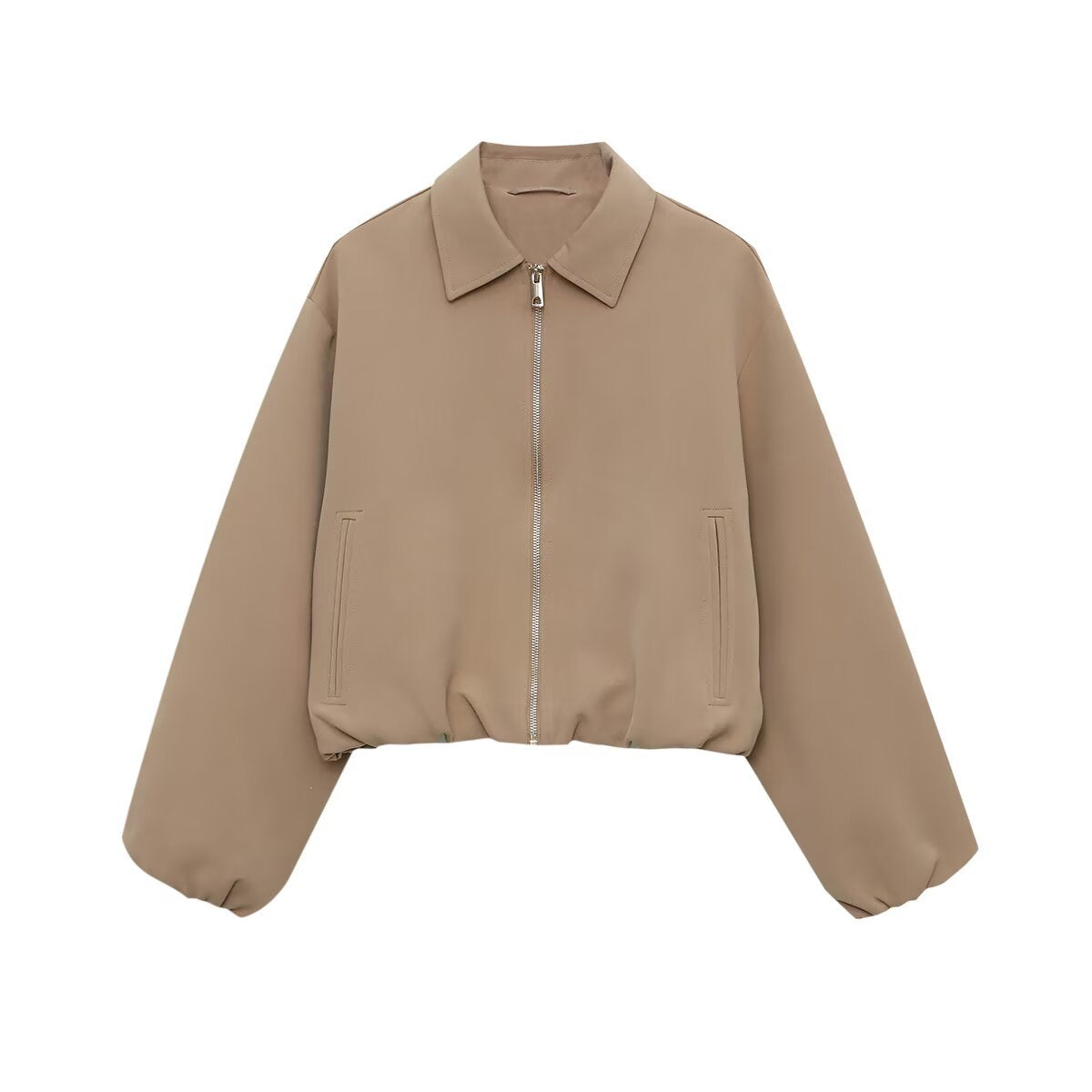 Women's Autumn Street Fashion Pilot Long Sleeve Jackets