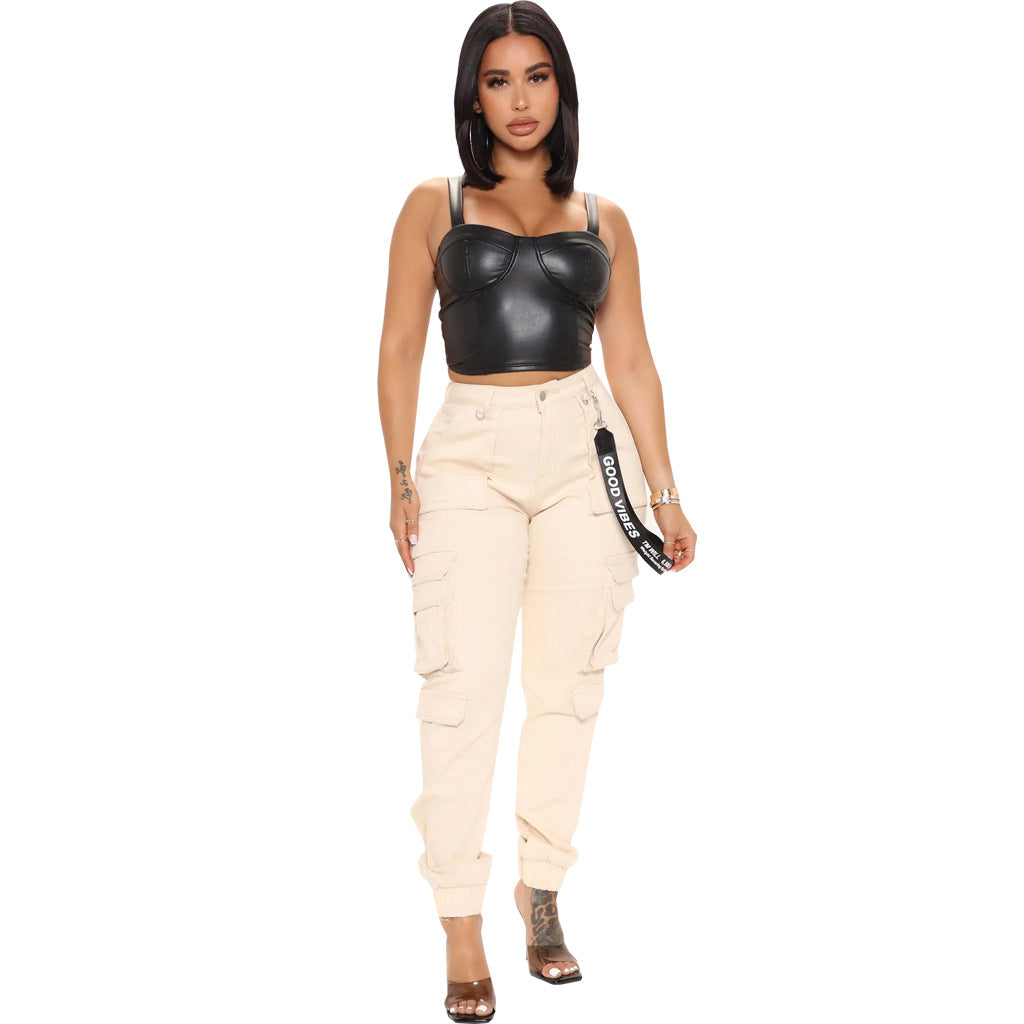 Slim Fit Camouflage Comfortable Leisure Stretch Jeans