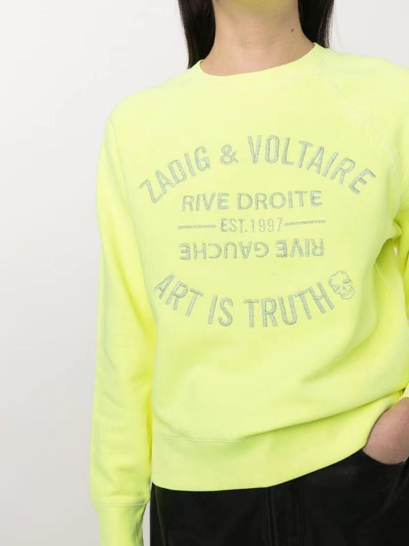 Women's Autumn French Niche Black Classic Alphabet Sweaters