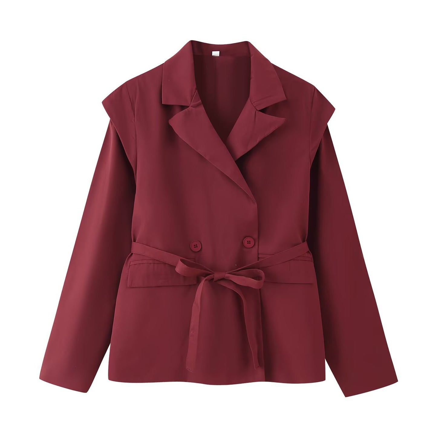 Women's Fashion Sweet Floral Collar Long Sleeve Blazers