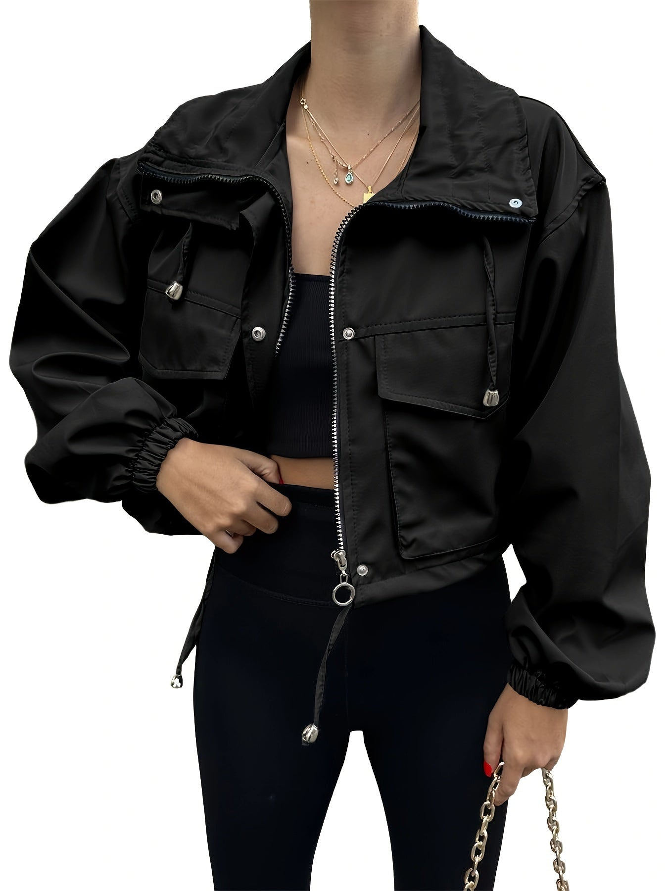 Women's Work Clothes Autumn Loose American Jackets