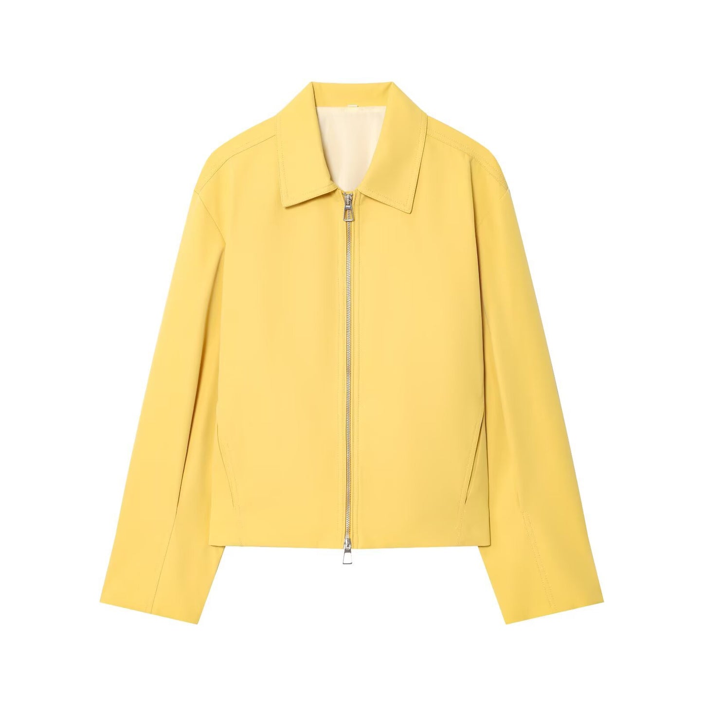 Women's Autumn Street Fashion Polo Collar Bomber Jackets