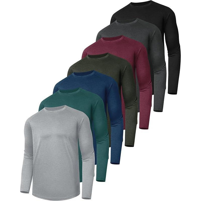 Women's Spring Digital Printing Casual Long-sleeved T-shirt Blouses