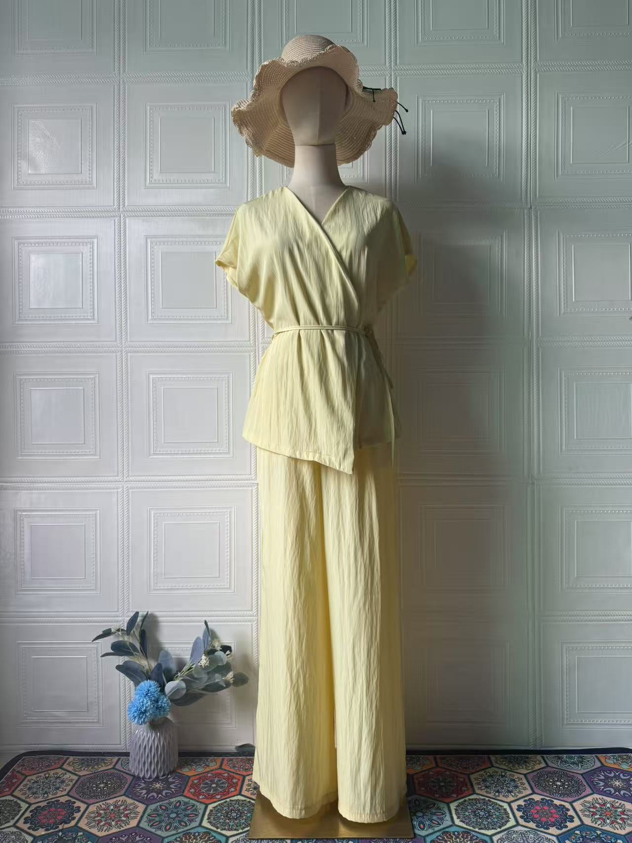 Summer Fashion Casual Sleeve Sexy Trousers Dresses