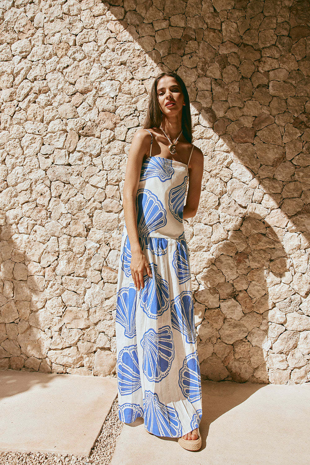 Fashion Loose Linen Sleeveless Tube Vacation Dresses