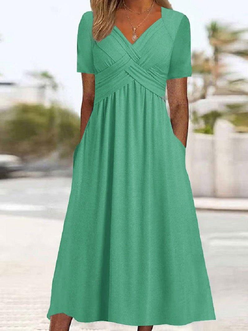 Women's Versatile Summer Sleeve Dress Special Dresses