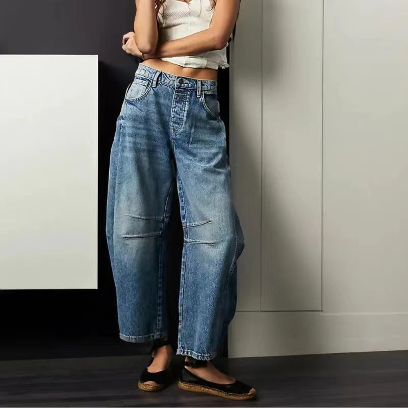 High Waist Slimming Stretchy Harem Hot Style Jeans