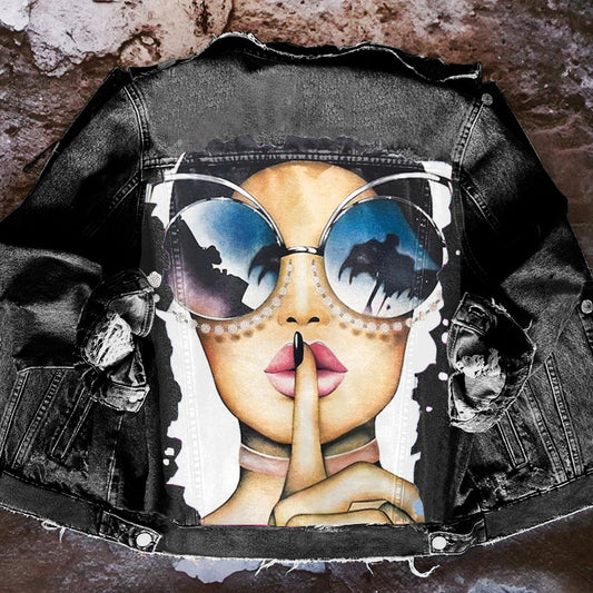 Women's Cool Elegant Urban Casual Denim Jackets