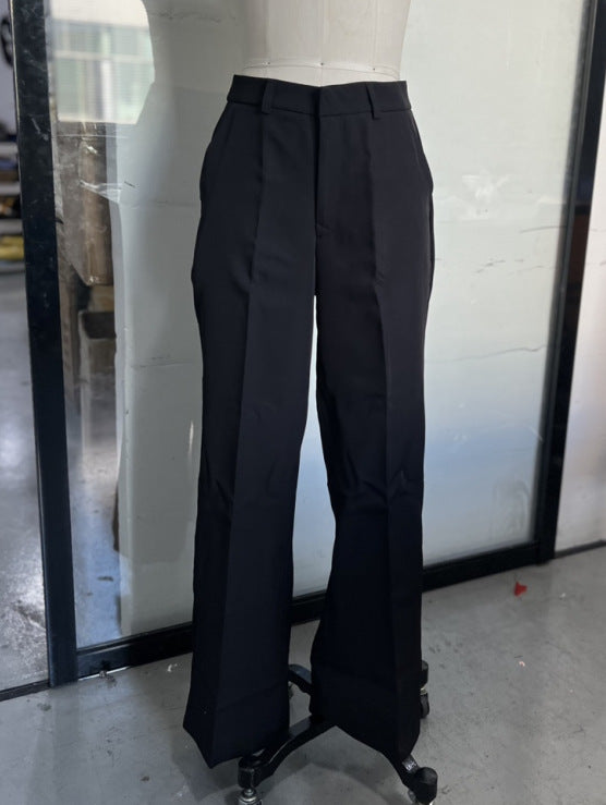 Autumn Elegant Tight Waist Trousers High-grade Blazers