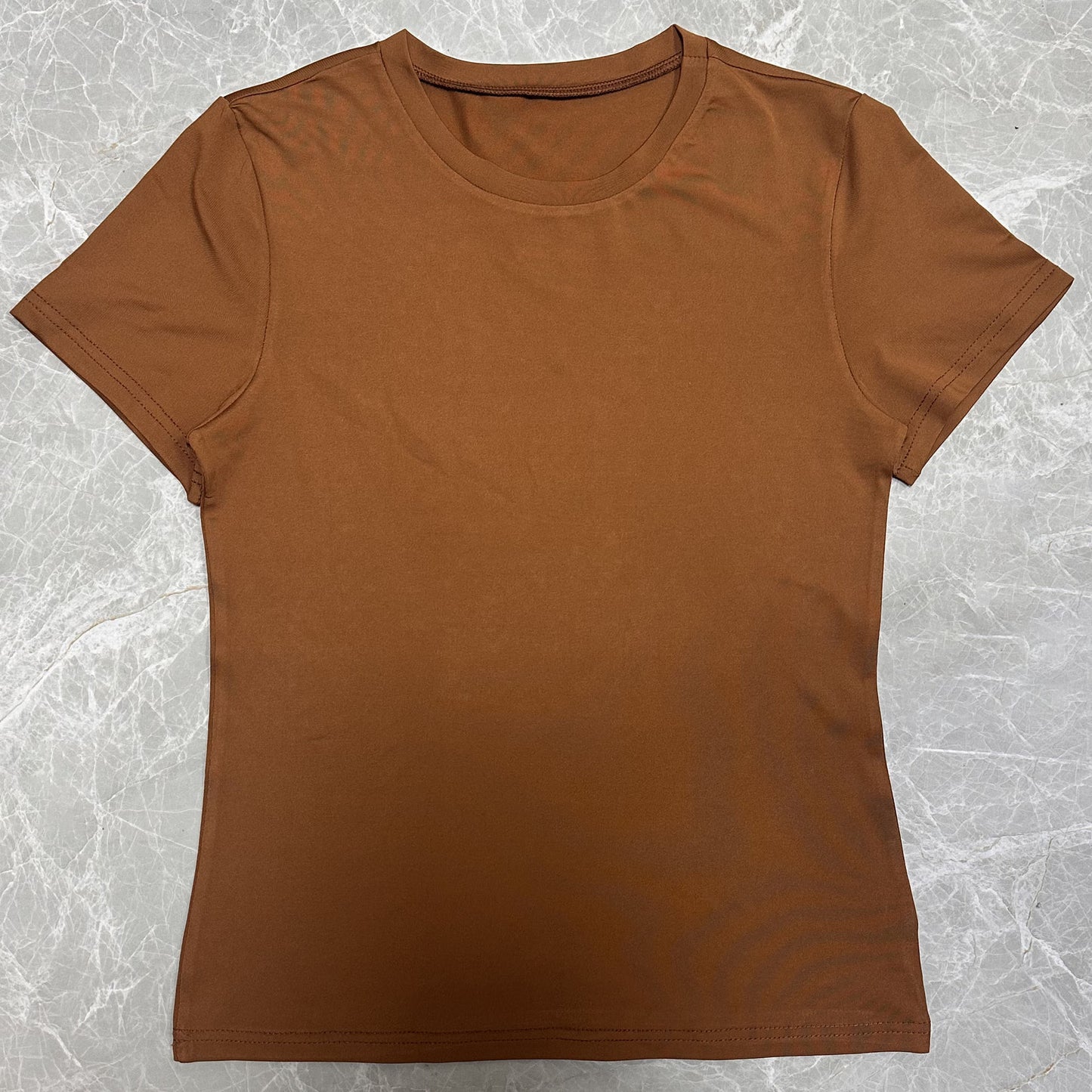Women's Solid Color Slim Pullover Street Wear Blouses