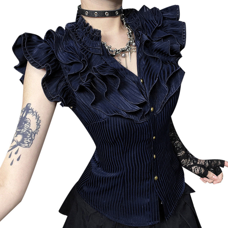 Asian Culture Shirt Summer Sexy Hot Blouses