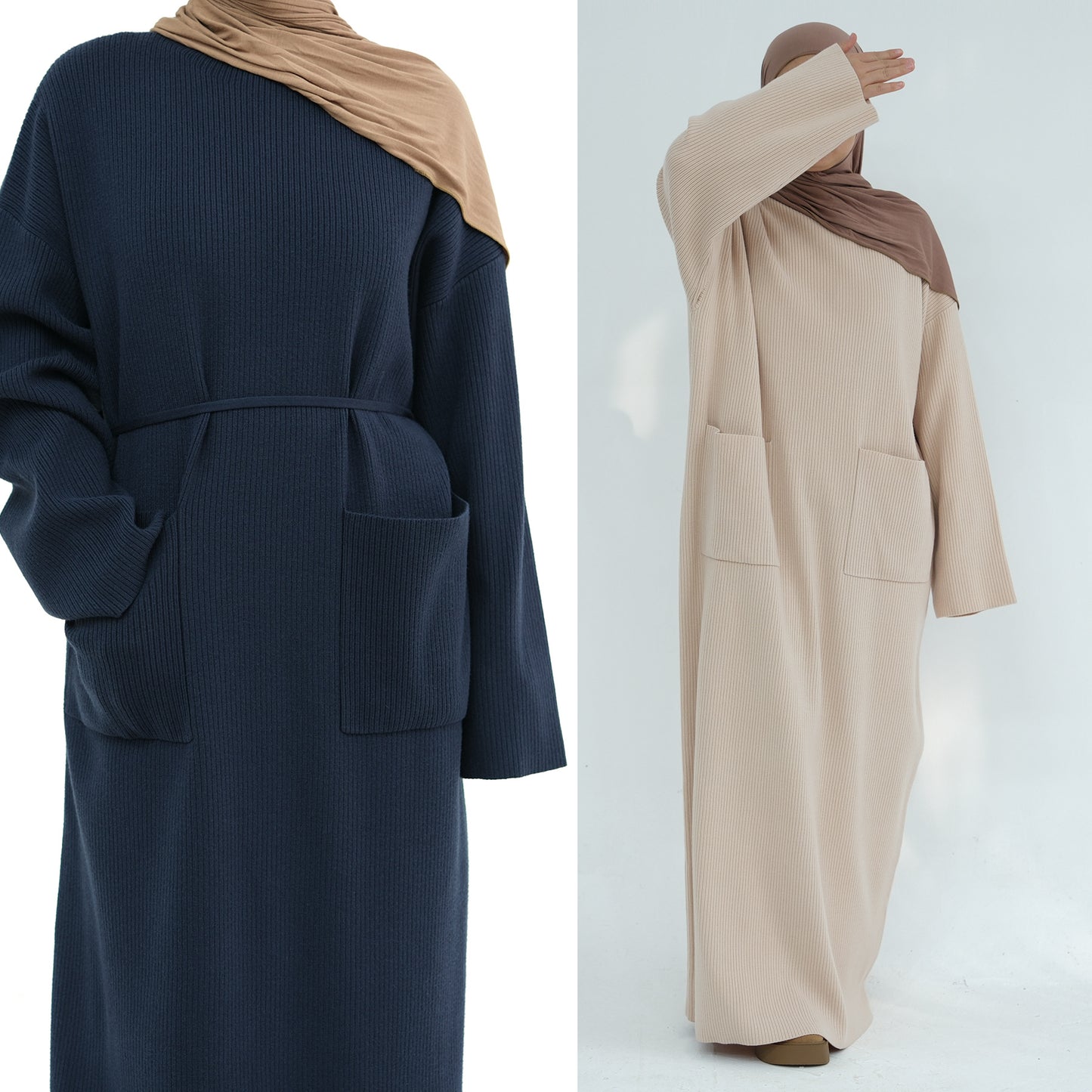 New Soft Thickened Knitted Loose Dress Dresses