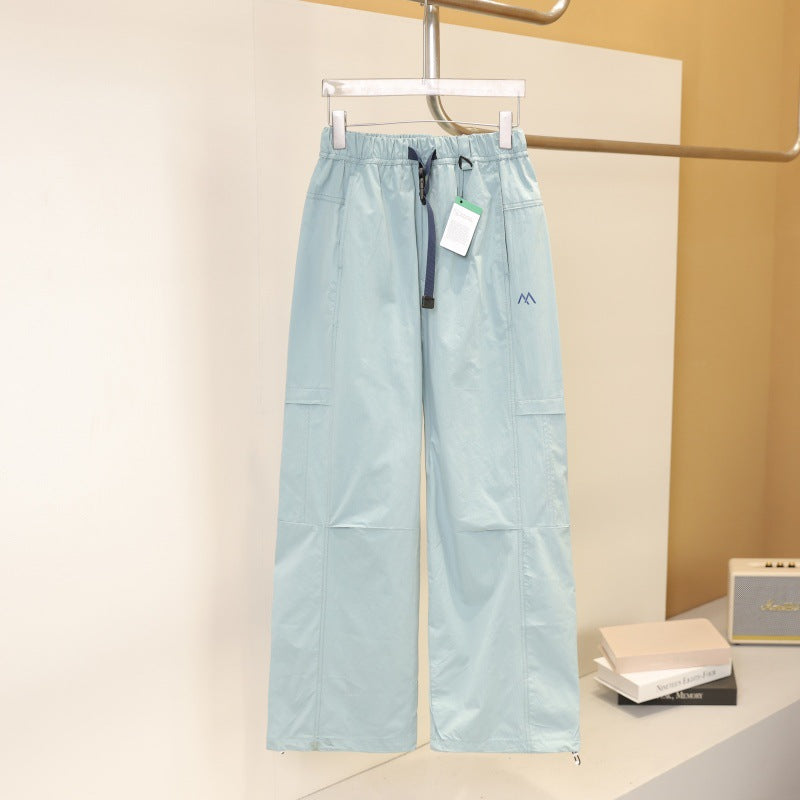 Women's & Men's & Cotton Comfortable Mountain Spring Elastic Pants