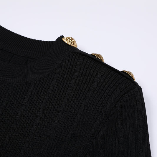 Women's Classic Wool Blended Knitted Bottoming Shirt Blouses