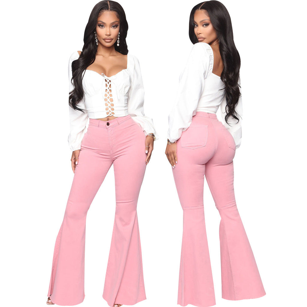 Fashion High Waist Slim Stretch Denim Jeans