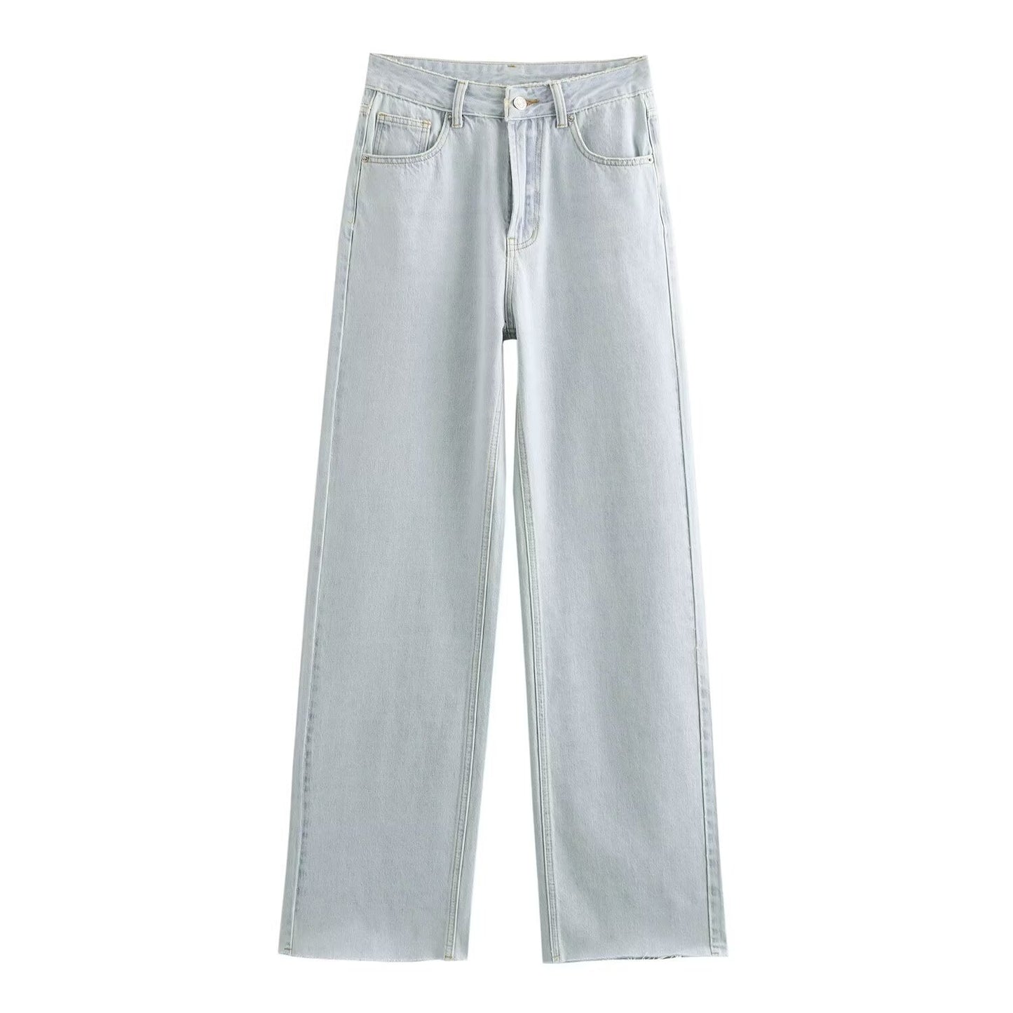 Women's Glamorous High Waist Wide Leg Jeans