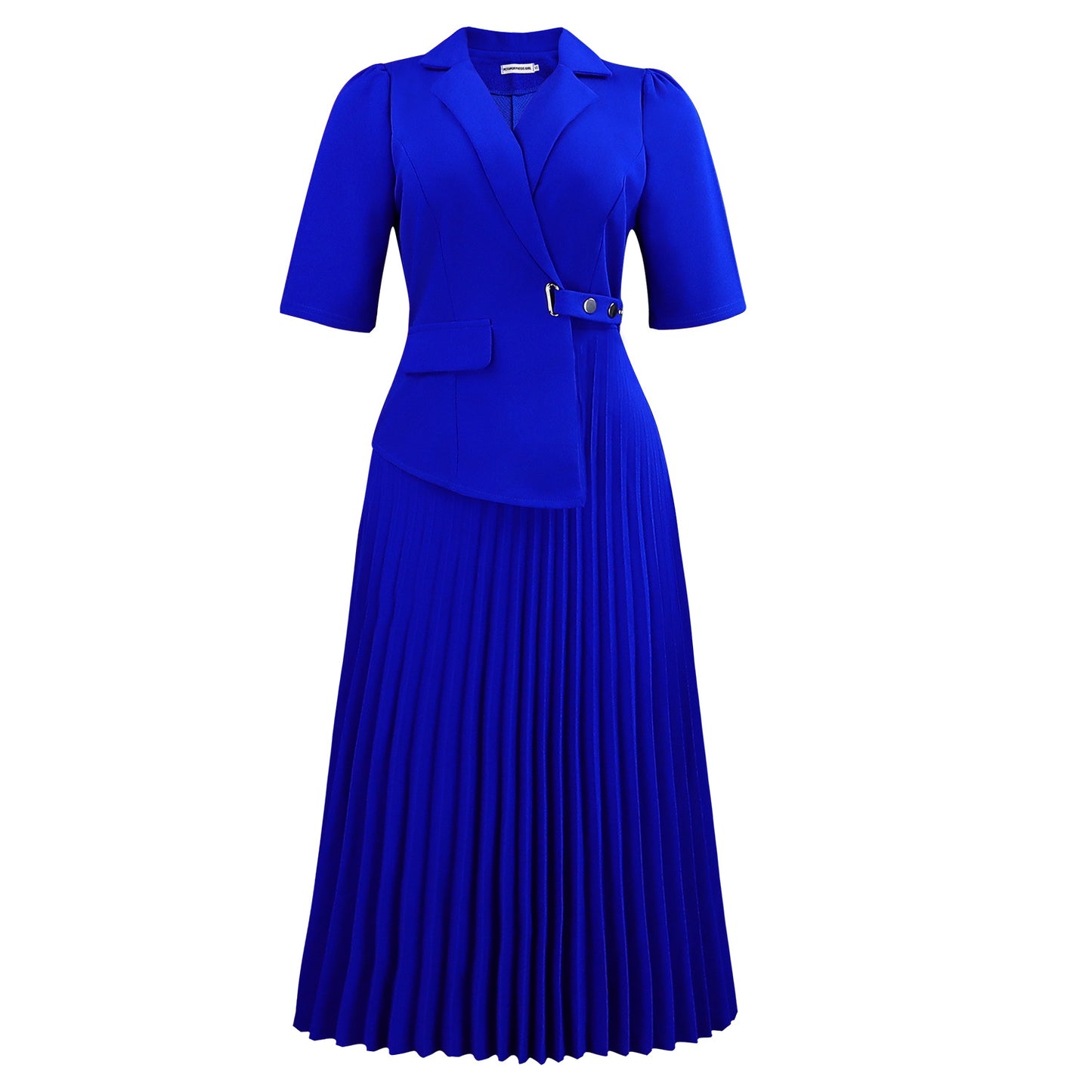 Summer Graceful Fashionable Elegant Half Sleeve Collar Dress