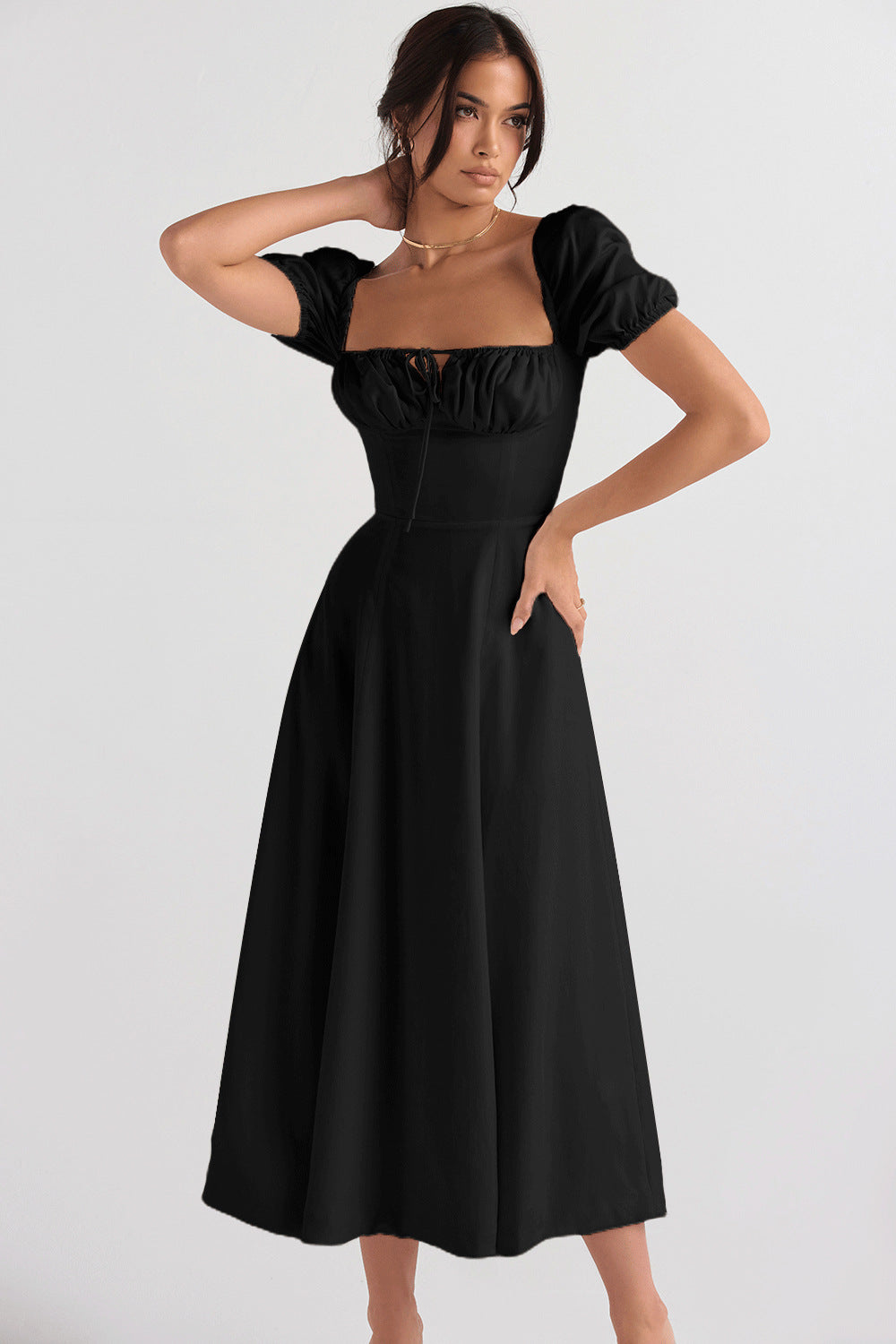 Women's Summer Graceful Fashionable High-grade Suspenders Gentle Dresses