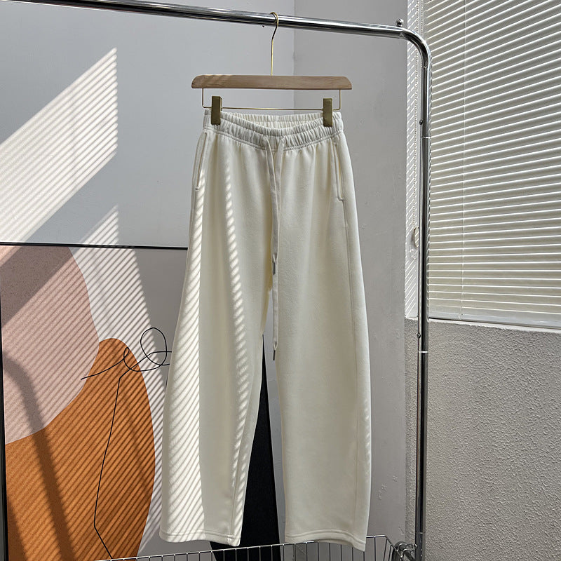 Women's Like Slimming Tall Banana Autumn Small Elastic Waist Pants