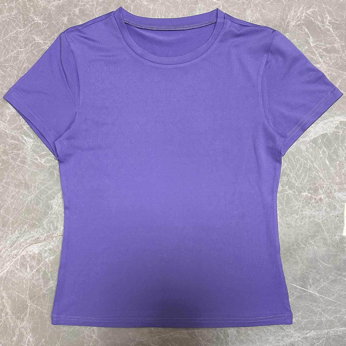 Women's Solid Color Slim Pullover Street Wear Blouses