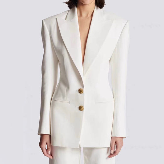 Quality Advanced Long Sleeve Slim Fit Temperament Suits