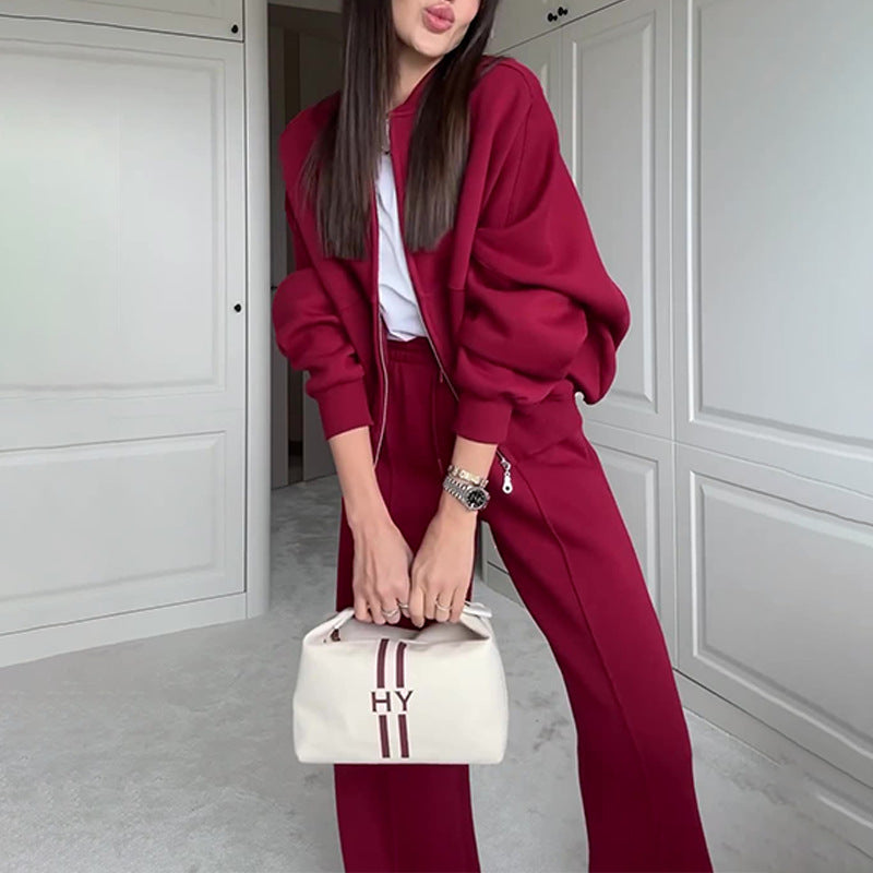 Women's Round Neck Fashion Simple Elegant Loose Sweaters