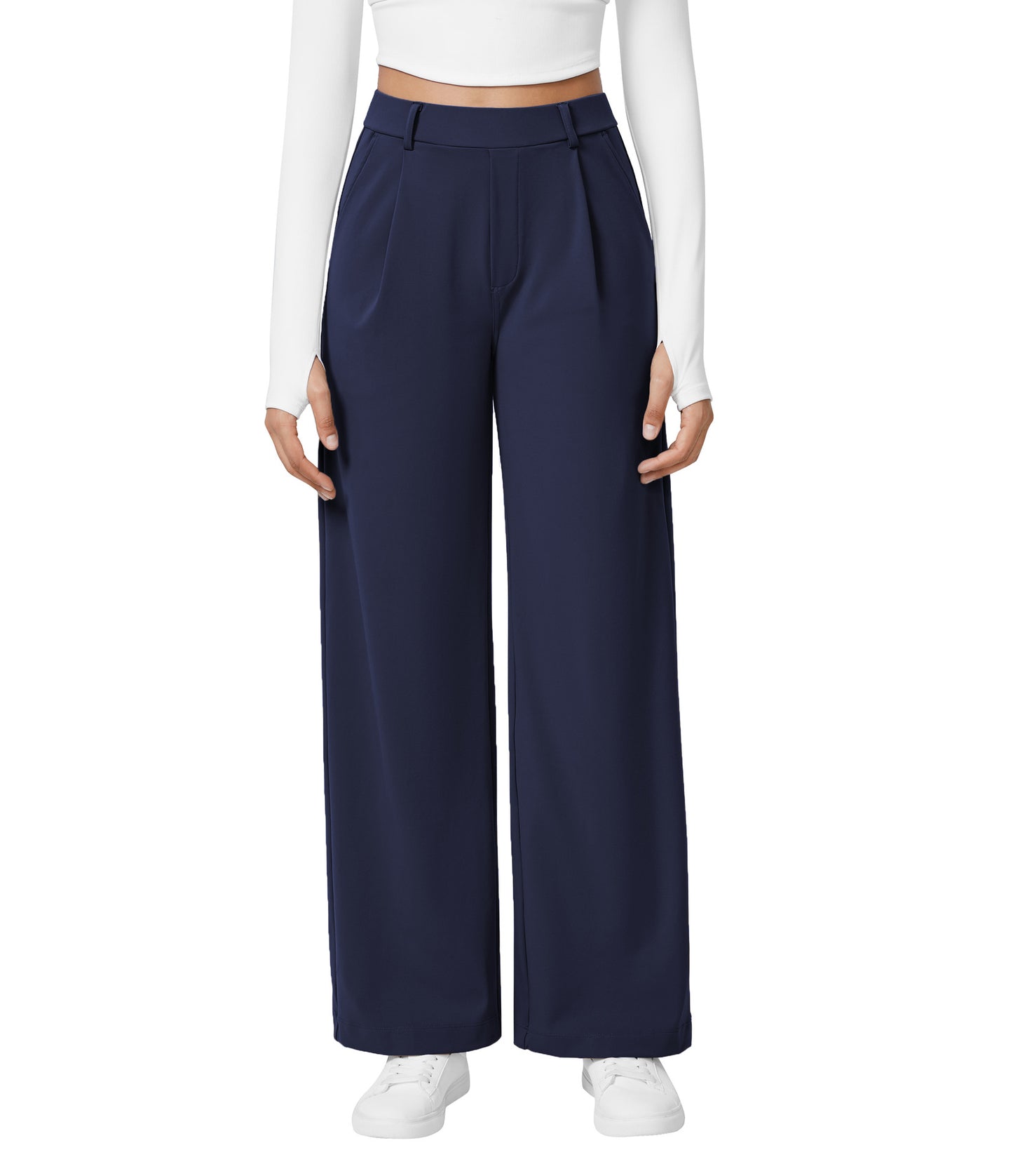 Women's Outdoor Workout Casual Yoga Trousers Straight Pants