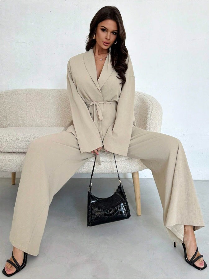 Innovative Women's Temperament Long Sleeve Elegant Fashion Casual Suit