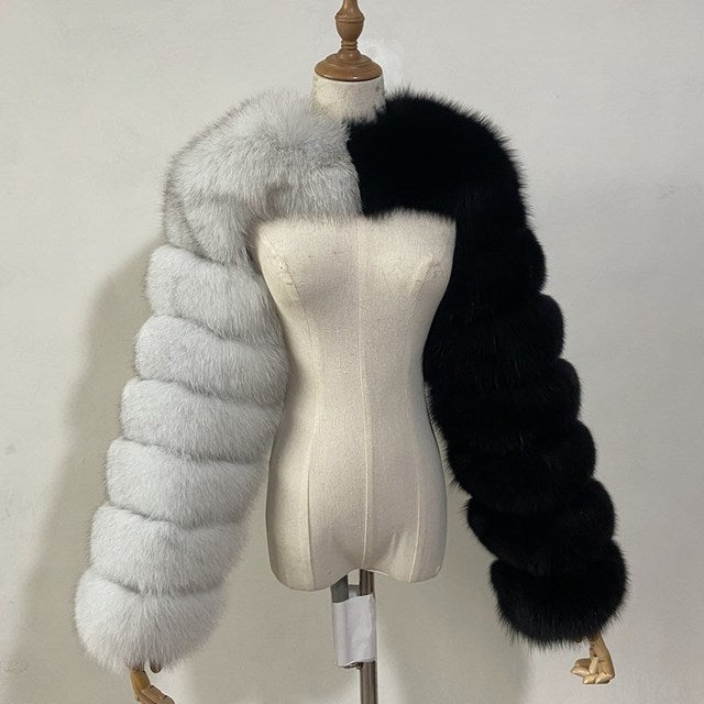 Women's Fur Artificial Imitation Fox Ultra Faux Coats