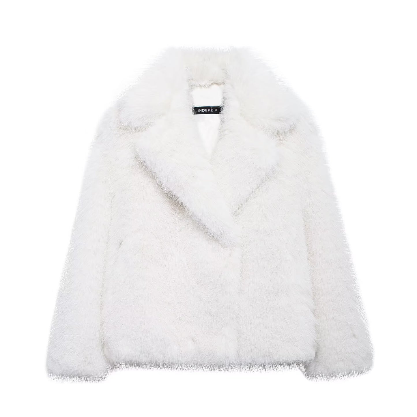 Beautiful Attractive Autumn Artificial Fur Effect Jackets