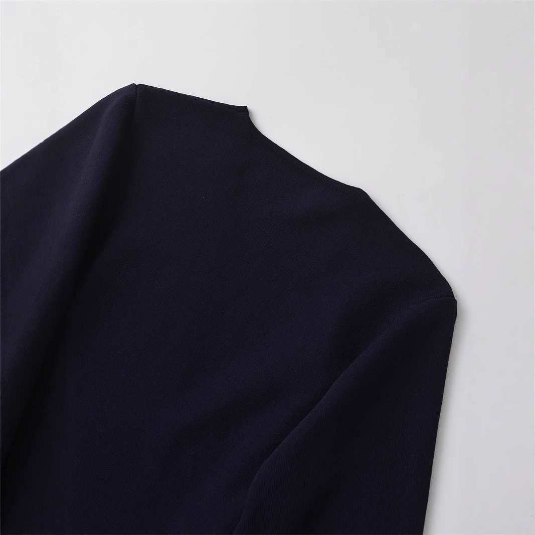 Women's Bow Tie Autumn Belt Temperament Padded Blazers