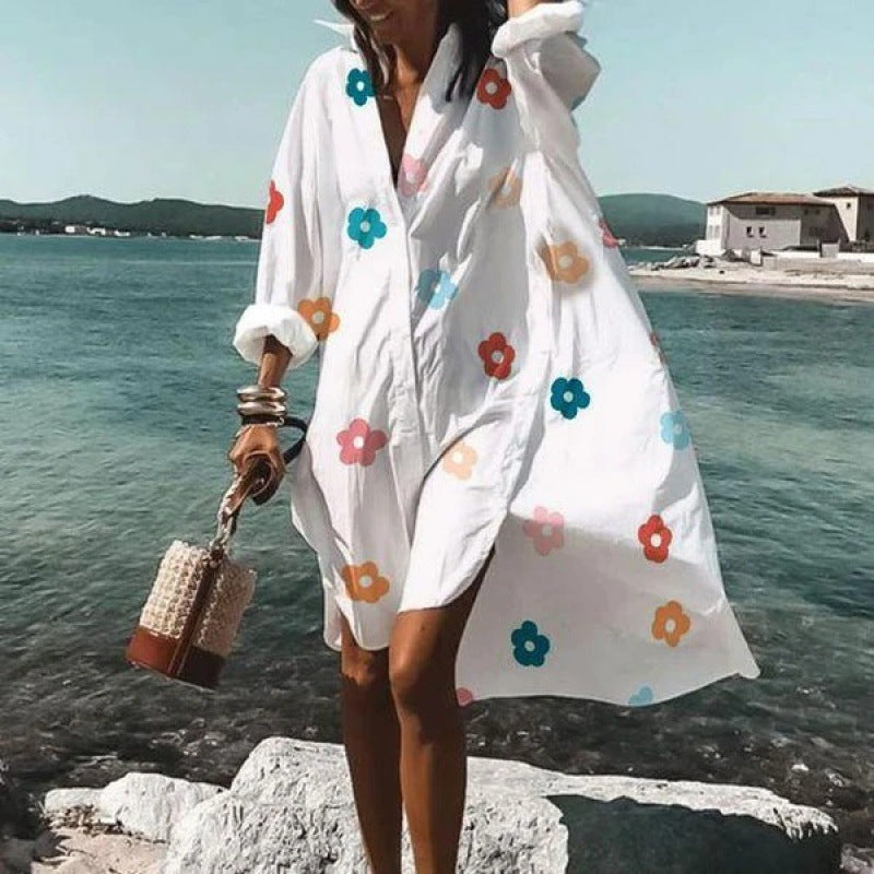 Innovative Creative Fashion Temperament Shirt Dress Dresses