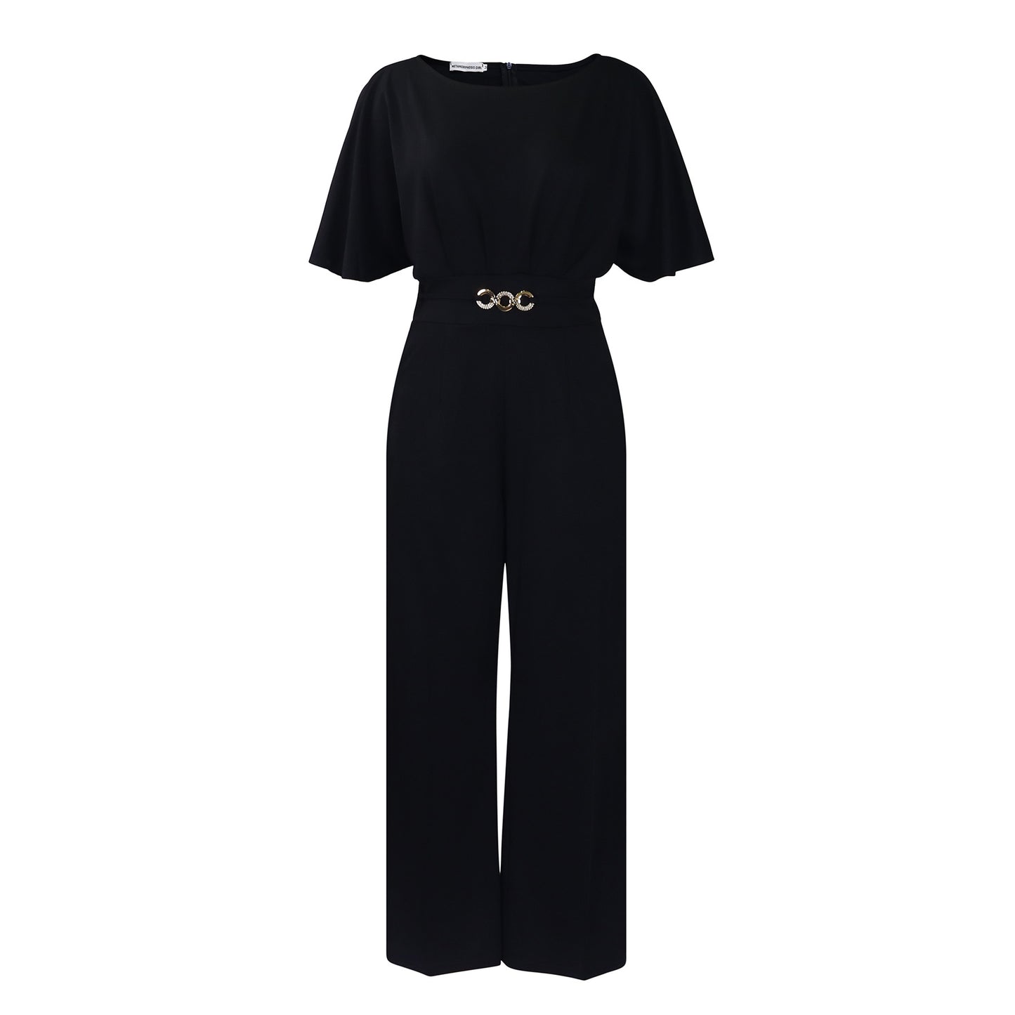 Women's Summer Fashion Round Neck Solid Color Pants